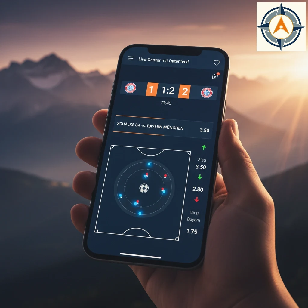Live-Center mit Datenfeed